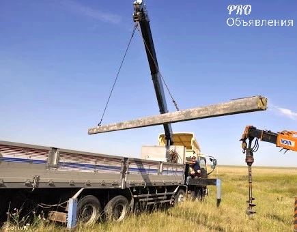 Монтаж железобетонных опор линий электропередач (тип св 95 и св 110) 4