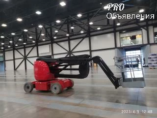 Продажа электрического коленчатого подъемника Manitou 150 AETJ (15 м). Готов к работе 2