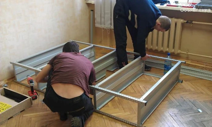 Сборка мебели: квартирные переезды, офисы, магазины. Опыт 10+ лет 4