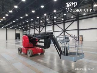 Продажа электрического коленчатого подъемника Manitou 150 AETJ (15 м). Готов к работе 0