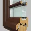 Окна и фасады FENSTER из дерева и дерево-алюминия (сосна, лиственница, дуб)