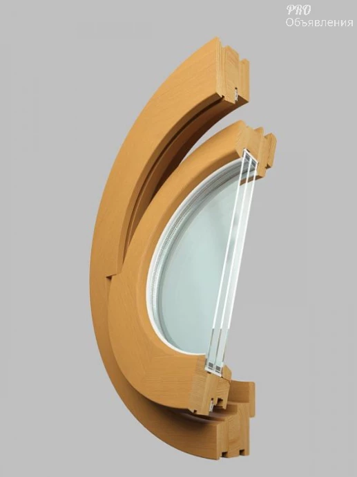 Окна и фасады FENSTER из дерева и дерево-алюминия (сосна, лиственница, дуб) 2