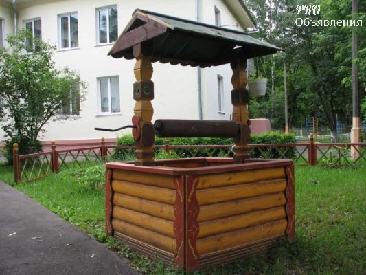 Деревянные колодцы &laquo;под ключ&raquo; (Дуб). Настоящие и декоративные домики 4