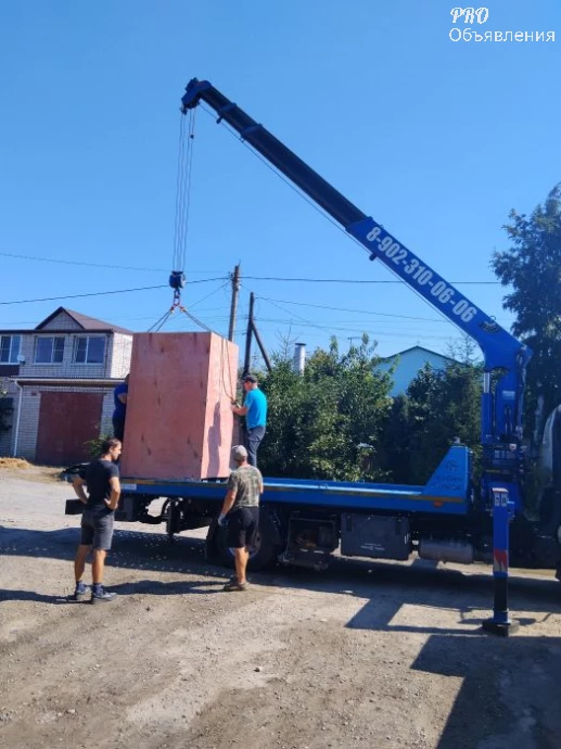 Грузоперевозки 1&ndash;5 тонн (до 36 м&sup3;) с гидролифтом и манипулятором по Волгограду и области 0