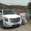 VIP-трансфер и аренда Cadillac Escalade (2020) в Крыму. Белый люкс-внедорожник на 8 человек