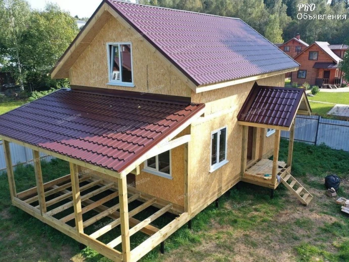 СИП-панели собственного производства и комплекты готовых домов 0